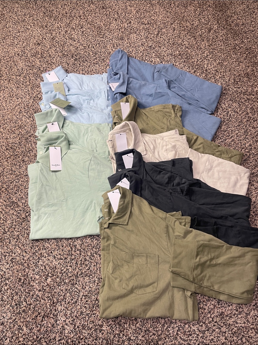 Goodfellow & Co. Men's Polo Shirt Lot Of 12 XL-XXL | All NWT